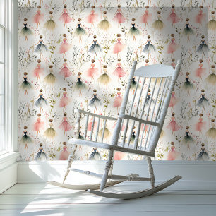 Papier Peint Belle Ballerina Pastel Fond d'écran