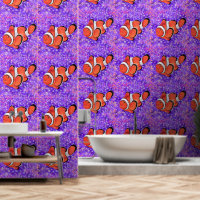 Belle peinture de poisson clown
