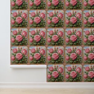 Papier Peint Belle rose Roses Collection moderne