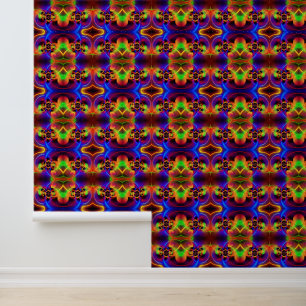 Papier Peint Belles Couleurs Nylon Lights Ornements Motifs