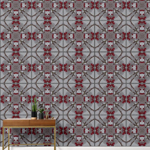 Papier Peint Berries rouges vintages et beaux-arts Abstraits de
