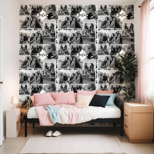 Papier Peint BFF Meilleurs amis Forever Black White Photo Colla