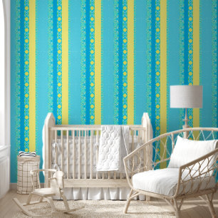 Papier Peint Bleu élégant