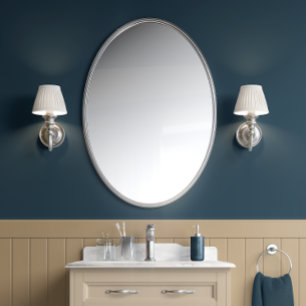 Papier Peint Bleu océanique profond - Bleu marin - Moderne