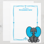 Papier peint bleu sans doublure (Devant / Derrière)