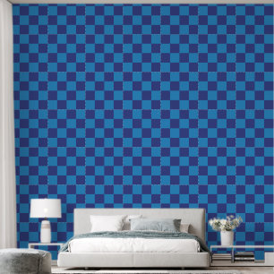 Papier Peint Bleu sur le tableau de bord bleu motif