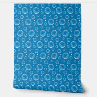 Papier Peint Blue Bubbles