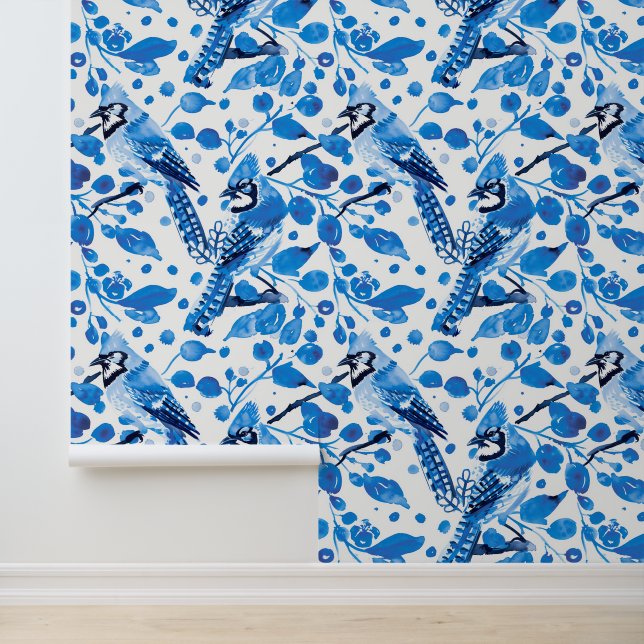 Papier Peint Blue Jay Melody (Application)