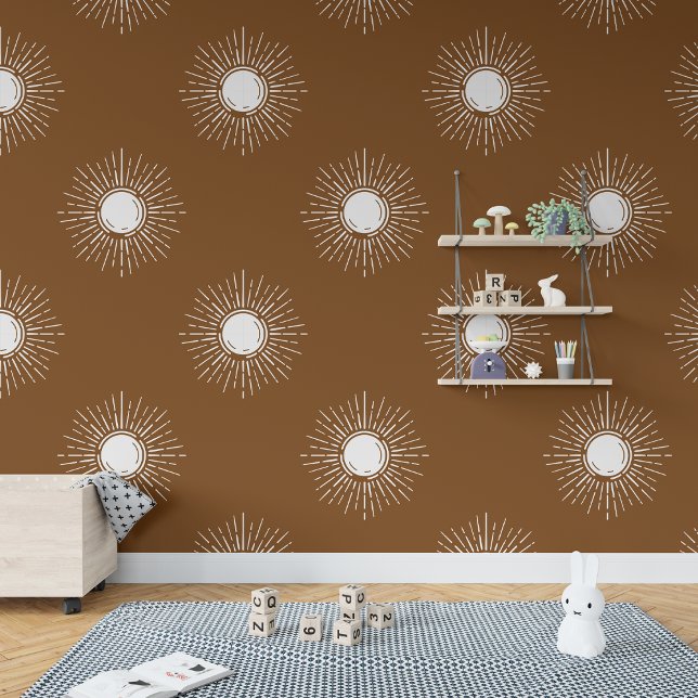 Papier Peint Bohème bohème rustique Sun (Créateur téléchargé)