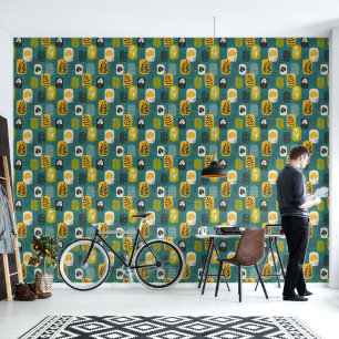 Papier Peint Boho botanique 2