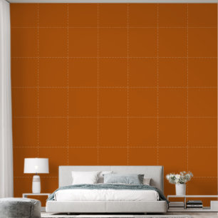 Papier Peint Boho Terracota Damier