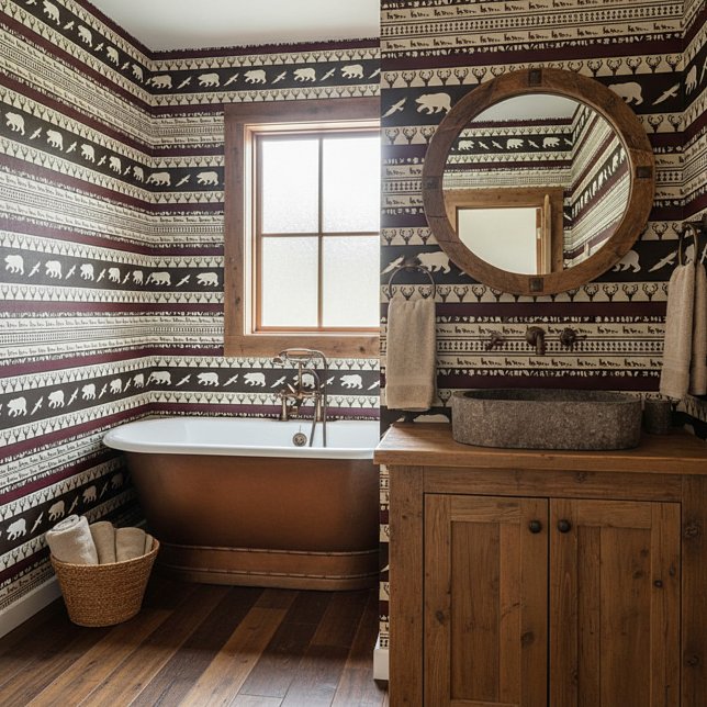 Papier Peint Bois automnaux  (Créateur téléchargé)