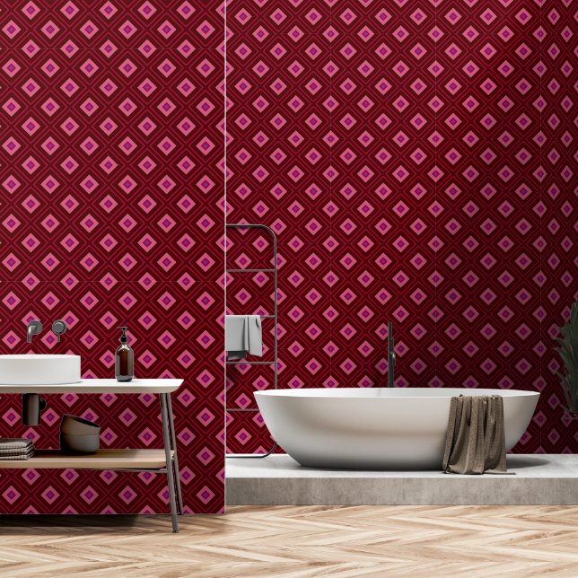 Papier Peint Boîtes d'inclinaison RV (Salle de bain)