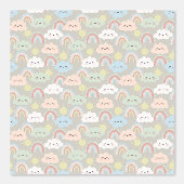 papier peint ‘Bonjour bébé’  (Recto)