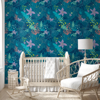 Papier Peint Botanique marine