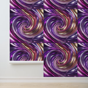 Papier Peint Bouchon et bâton glamour en or violet