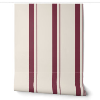 Papier Peint Bourgogne Bold Antique French Matelas Ticking