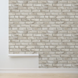 Papier Peint Briques blanches 4