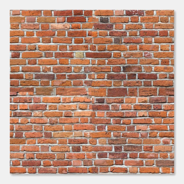 Papier Peint Briques rouges (Recto)