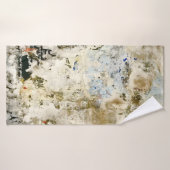 Papier peint Brown et rouge (Serviette de bain)