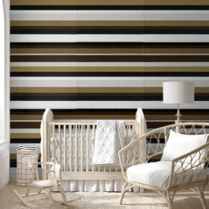 Papier peint Brown Noir Beige & Blancs