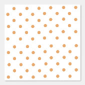 Papier Peint Brown Paint Streak Polka Dot Wallpaper (Recto)