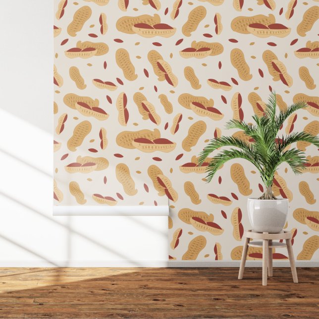 Papier Peint cacahuètes (Peanuts Wallpaper)