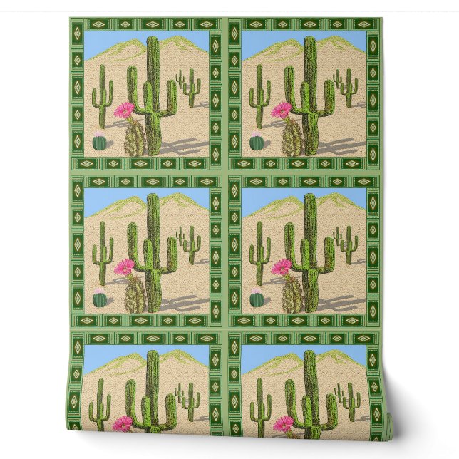 Papier Peint Cactus (Déroulement)