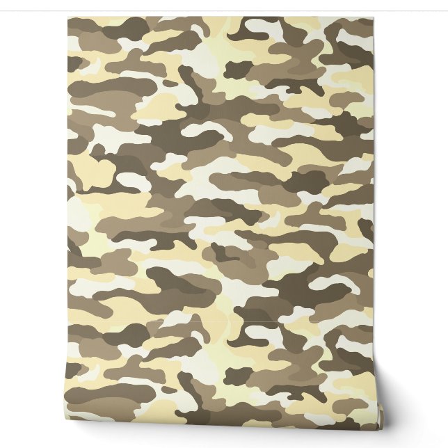 Papier Peint Camouflage du désert (Déroulement)