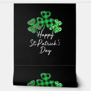 Papier Peint Camouflage du Shamrock Léopard Joyeux St Patrick