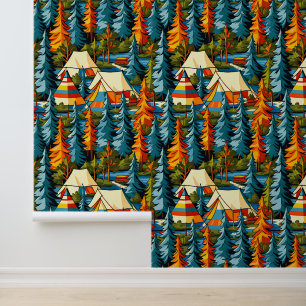 Papier Peint Camping Tentes à thème et Teepee