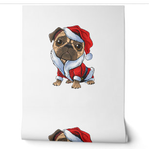 Papier Peint Carlin Père Noël Costume Noël Pyjama mignonne Chie