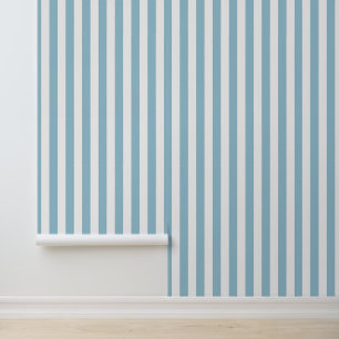 Papier Peint Carreaux/rayures/Vichy bleus