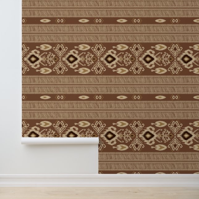 Papier Peint carrelé à thème africain (Application)