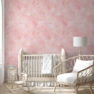 Papier Peint Céleste rose texturé