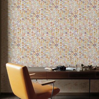 Papier Peint Cercles d'automne rétro