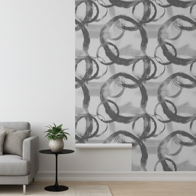 Papier Peint Cercles d'or Formes circulaires (Créateur téléchargé)