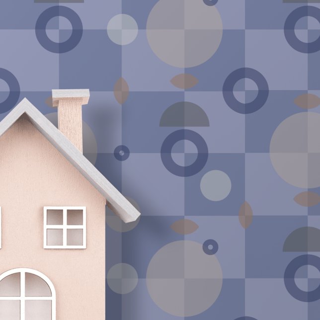 Papier Peint Cercles géométriques modernes de couleur bouillie  (Créateur téléchargé)