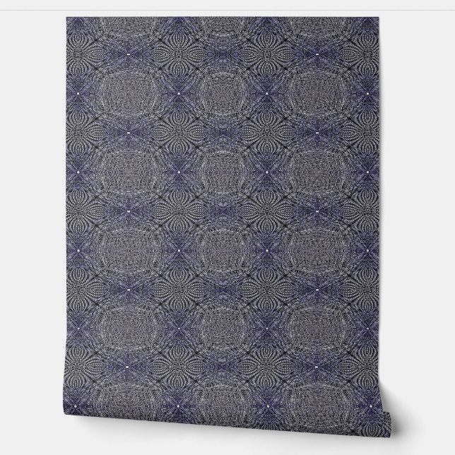 Papier Peint Céréales bleues 16 (Déroulement)