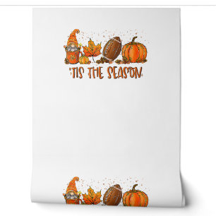 Papier Peint C'Est La Saison Football Sport Automne Citrouille