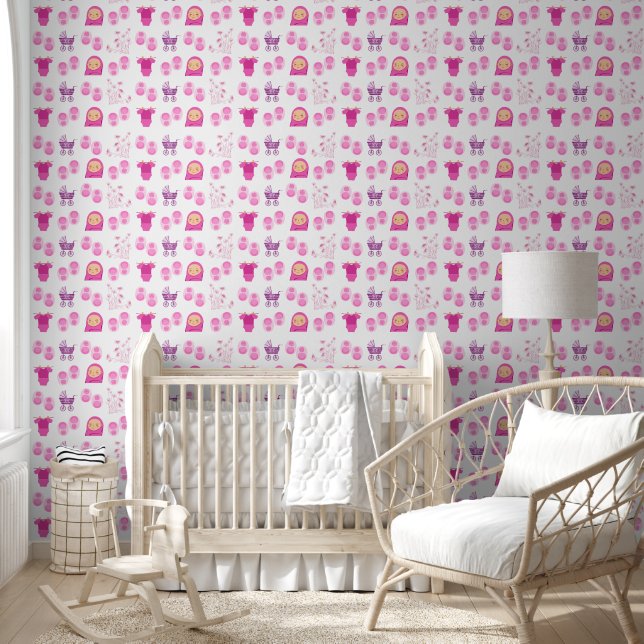 Papier Peint Chambre pour enfants Design délicat (Enfants)