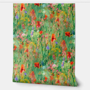 Papier Peint Champ d'été Glory Meadow Floral Wallpaper