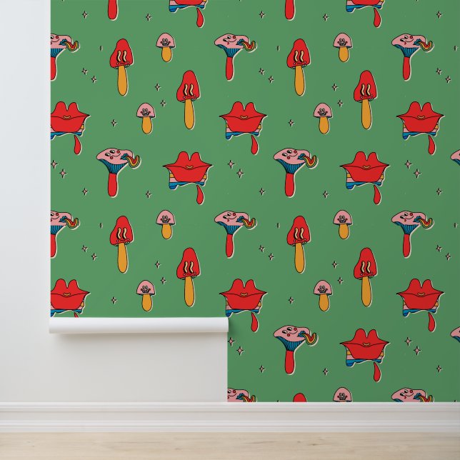 Papier Peint Champignons psychédéliques (Application)