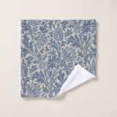 Papier peint Chardon Bleu Ardoise de William Morri (Gant de toilette)