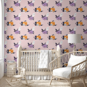 Papier Peint Charme Halloween cosy