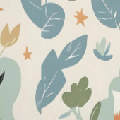 Papier Peint Charming Forest Friends Fox & Owl Peel and Stick (Couture)