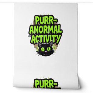 Papier Peint Chat d'activité paranormale