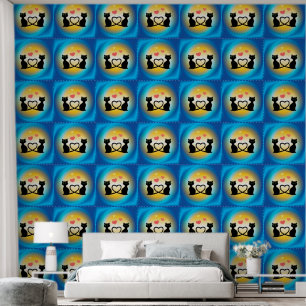Papier Peint Chats amoureux
