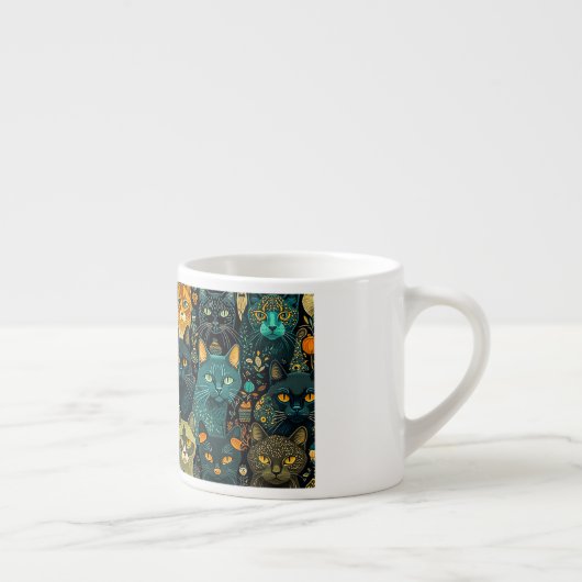 Papier peint Chats Espresso Mug (Droite)