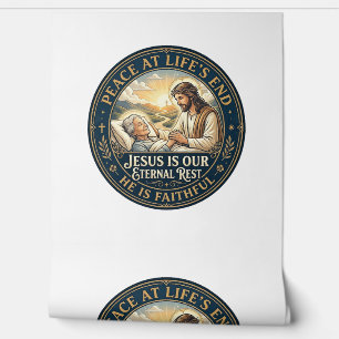 Papier Peint Chemise de confort Jésus Hospice en fin de vie Chr